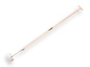 Schuffel SNEEBOER rundes Modell Edelstahl 17,5 cm, mit ATLAS Stiel 160 x 3,2 cm und Griff