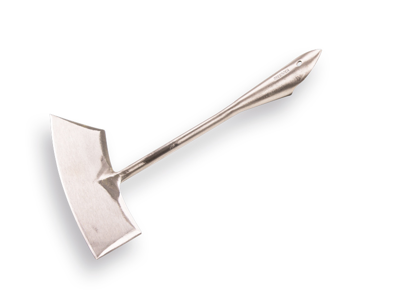 [1011200] Dutch hoe SNEEBOER round-shaped model stainless steel 20 cm, without handle