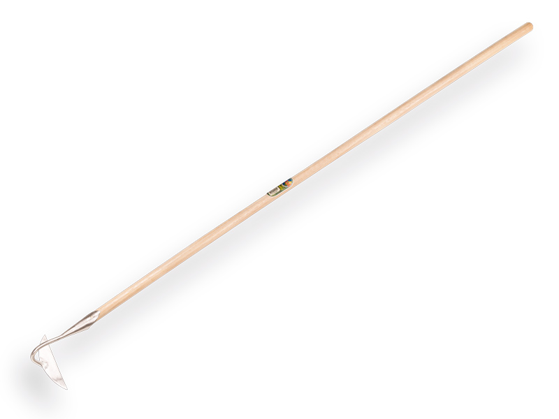 [1011360] Draw hoe SNEEBOER stainless steel 16 cm, with ATLAS handle 170 x 3,0 cm