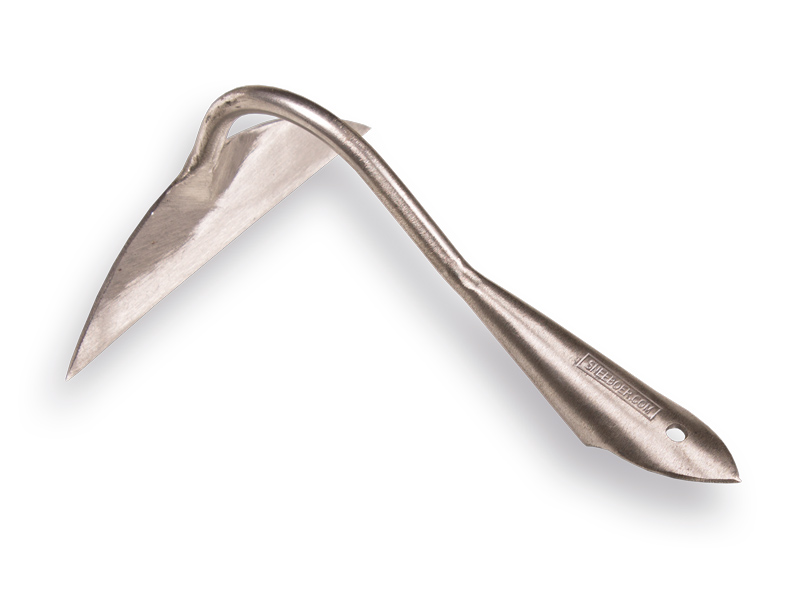 SNEEBOER stainless steel draw hoe 18 cm, without handle