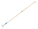 Schuffel DE WIT rundes Modell geschmiedet 14 cm, mit ATLAS Stiel 170 x 3,0 cm und Tropfengriff