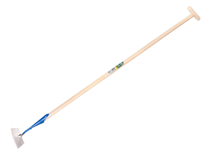 Schuffel DE WIT rundes Modell 16 cm, mit ATLAS Stiel 160 x 3,2 cm und durchgesteckter T-Griff