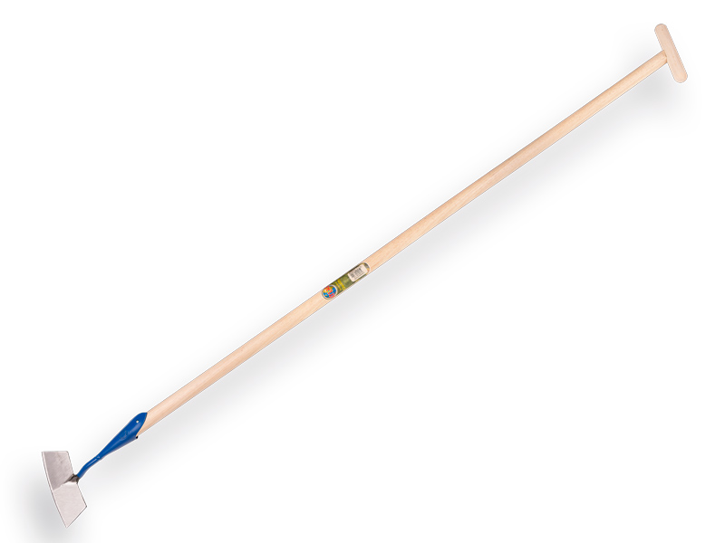 Ratissoire DE WIT modèle Betuwe 18 cm, avec manche ATLAS 160 x 3,2 cm et poignée en T percée