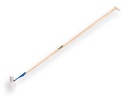 Dutch hoe DE WIT round-shaped model forged 18 cm, with ATLAS handle 170 x 3.0 cm and teardrop grip
