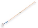 Dutch hoe DE WIT round-shaped model forged 20 cm, with ATLAS handle 170 x 3.0 cm and teardrop grip