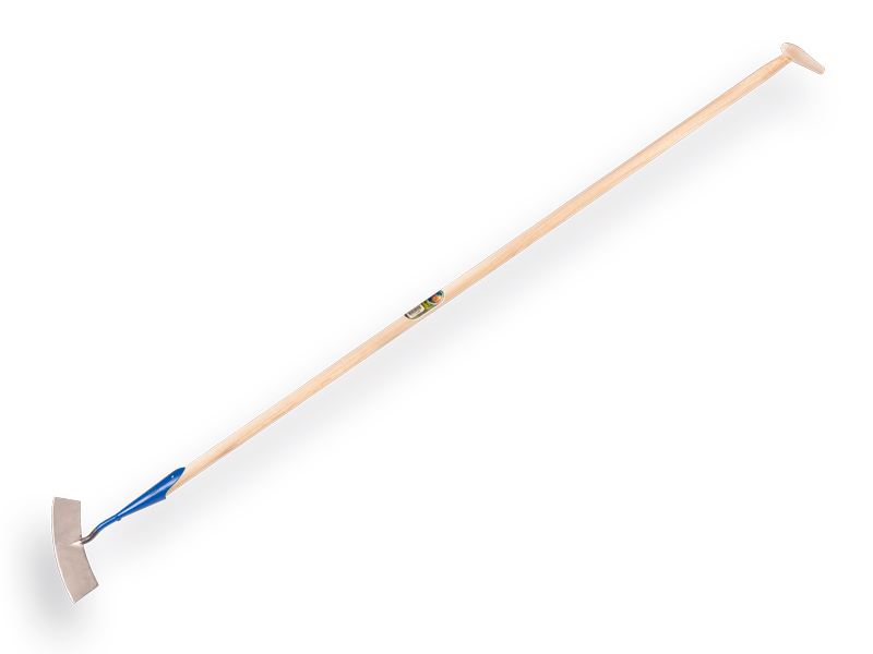 Schoffel DE WIT Betuws model gesmeed 22 cm, met ATLAS steel 170 x 3,0 cm en druppelkruk