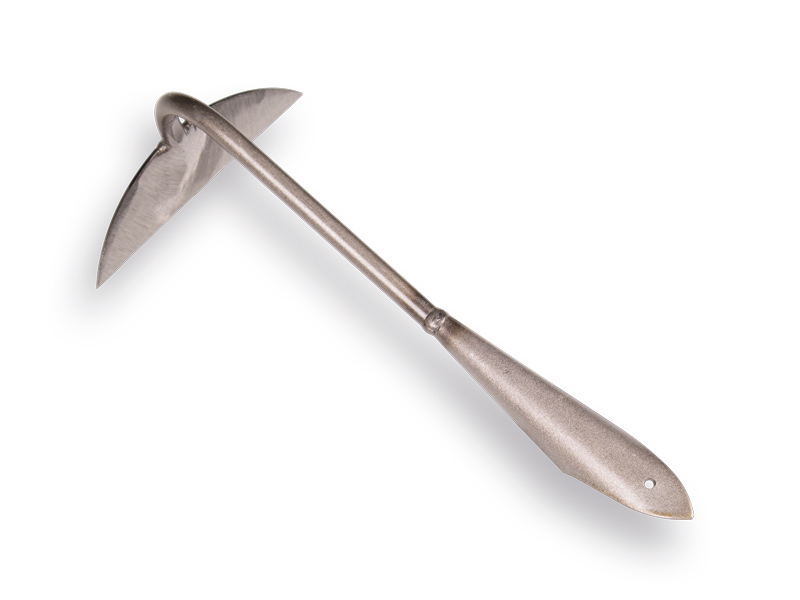 Binette ATLAS forgée 14 cm, sans manche