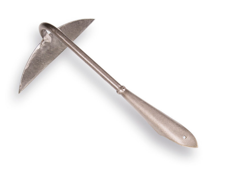 Hak ATLAS gesmeed 20 cm, zonder steel