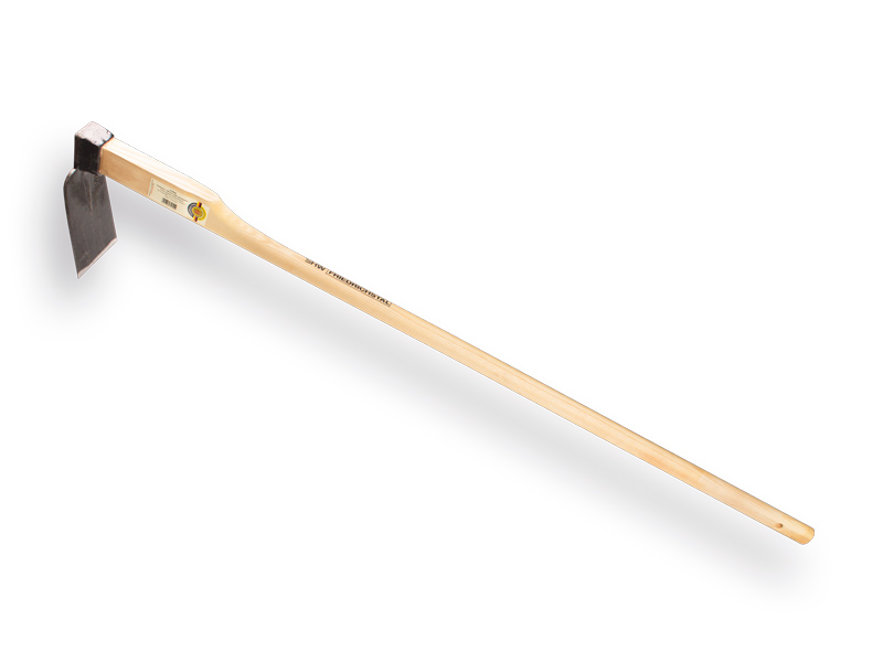 [1014506] Grub Hoe SHW forged 12 cm, heavy-duty version with ash wood handle 135 cm