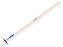 Diamond-shaped dutch hoe DE WIT forged 20 cm, with ATLAS handle 170 x 3.0 cm and teardrop grip