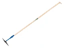 Rautenförmige Schuffel DE WIT geschmiedet 20 cm, mit ATLAS Stiel 170 x 3,0 cm und Tropfengriff