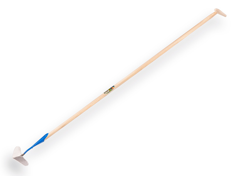 [1016762] Heart-shaped dutch hoe DE WIT forged 16 cm, with ATLAS handle 170 x 3.0 cm and teardrop grip