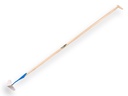 Heart-shaped hoe DE WIT forged 20 cm, with ATLAS handle 170 x 3.0 cm and teardrop grip