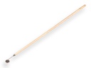 Discusschoffel DE WIT gesmeed 7 cm, met ESSEN steel 140 cm en ophanggat