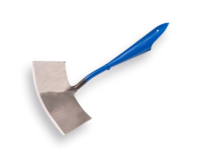 Dutch hoe DE WIT round-shaped model forged 9" or 22.5 cm, without handle