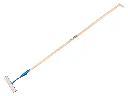 Dutch hoe DE WIT rectangular model forged 18 cm, with ATLAS handle 170 x 3.0 cm and teardrop grip