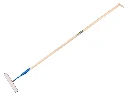 Dutch hoe DE WIT rectangular model forged 22 cm, with ATLAS handle 170 x 3.0 cm and teardrop grip