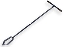Erdbohrer DE WIT geschmiedet 12 cm, Länge 123 cm