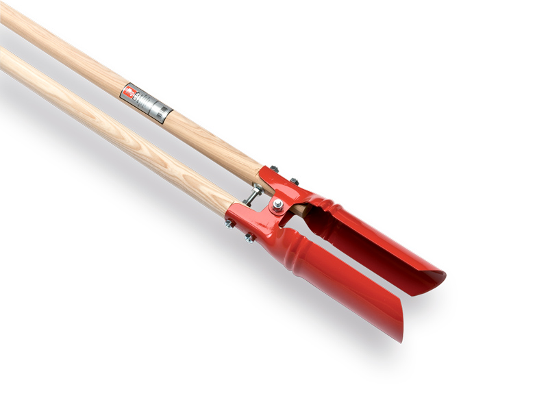 [1020260] Post hole digger IDEAL Ruhr-Dachs with ash wood handles, hole size 130 mm