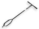 Tarière manuelle DE WIT 16 cm extensible, avec pointe torsadée, longueur 127 cm