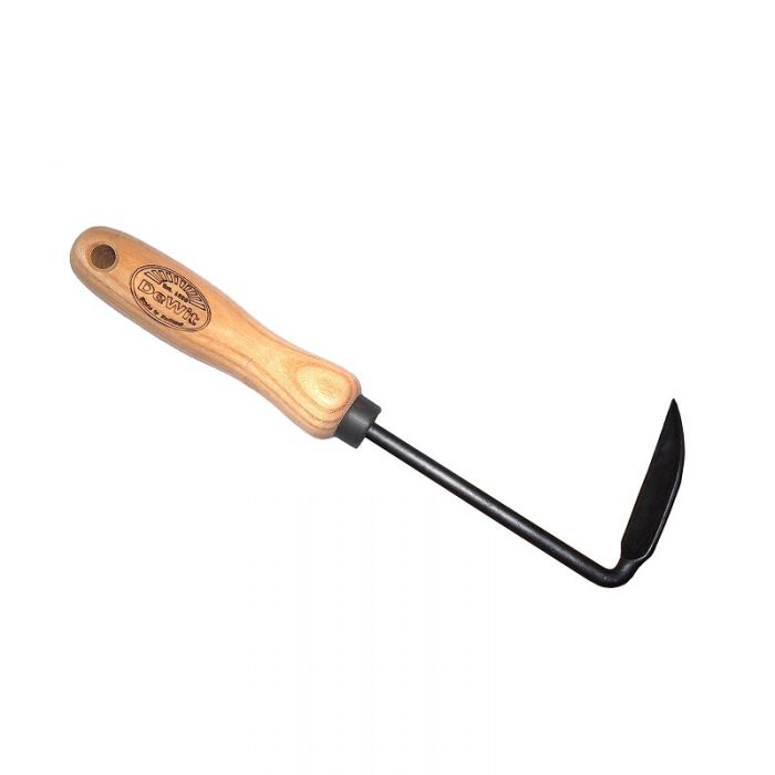 [1025000] Weeder - Hand Hoe DE WIT Cape Cod, with ash wood handle 14 cm