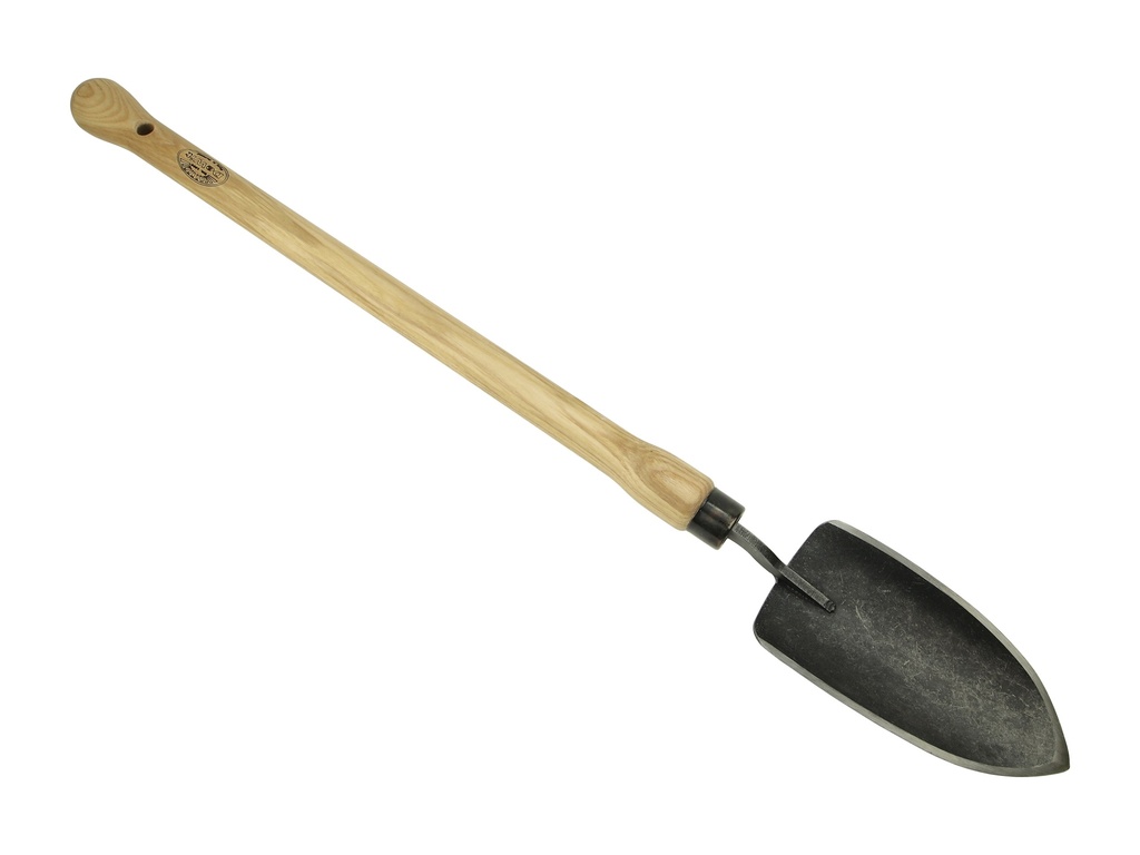 [1025080] Planting trowel DE WIT Welldone with ash wood knob handle 48 cm