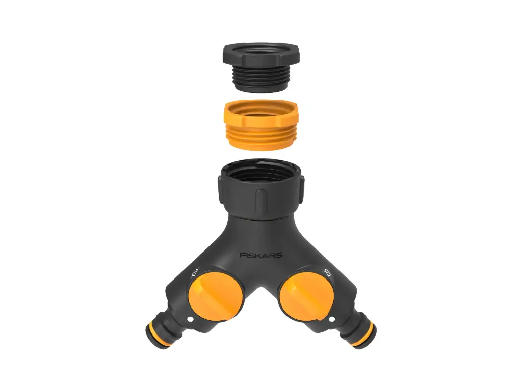 FISKARS Raccord de robinet 2 voies Multi
