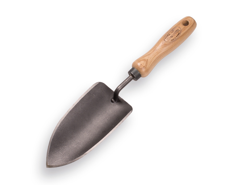 Petite pelle de jardin DE WIT Basic forgée avec manche en bois de frêne 14 cm
