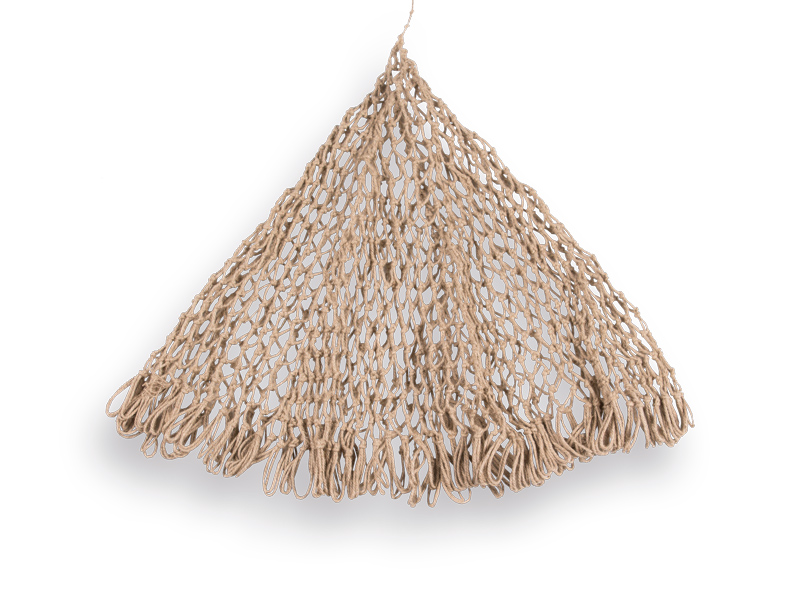 [1040120] Hemp net for sediment dredge, 9 knots