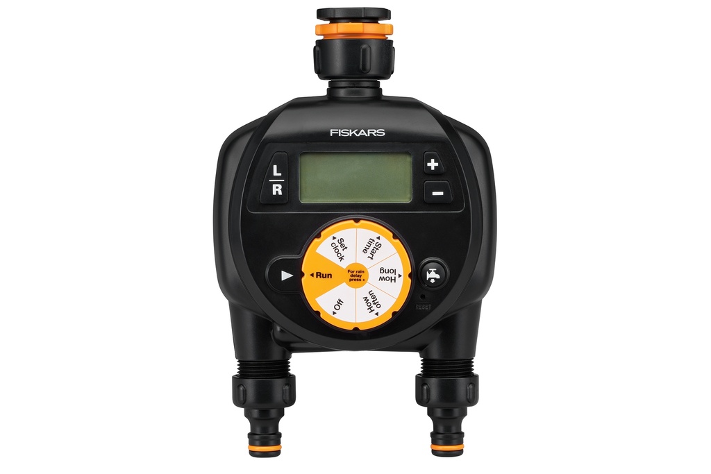 [1054792] FISKARS Programmateur d'arrosage à double sortie