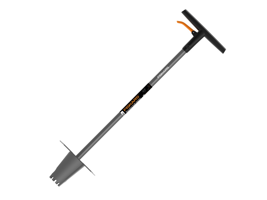 Bollenplanter FISKARS Ergo 100 cm, plantdiepte 15 cm, met opstap