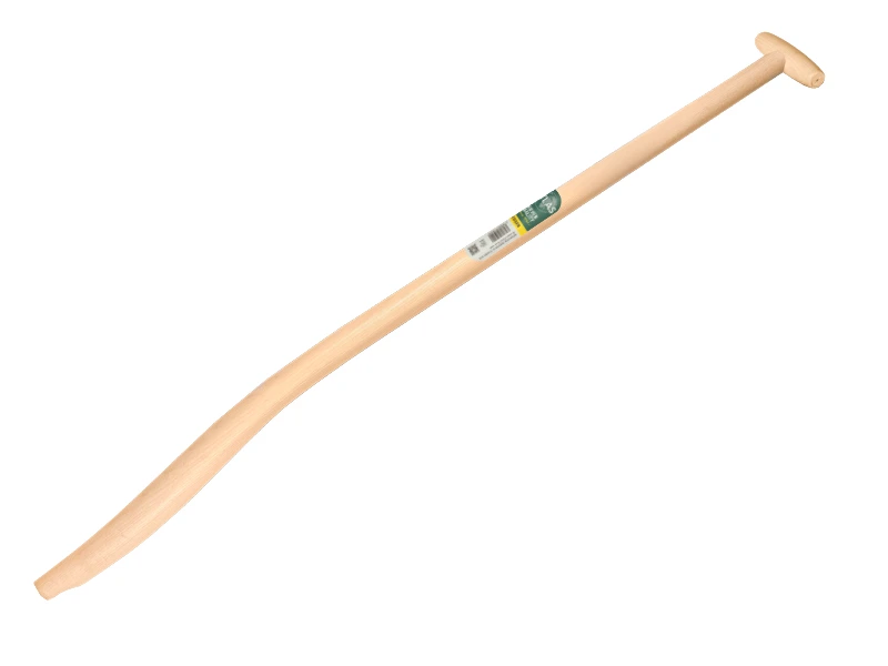 [110397] Manche de pelle à col de cygne ATLAS 110 cm double courbé, avec poignée en T percée