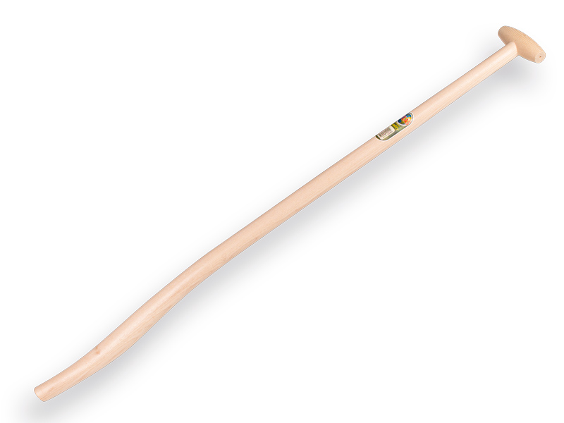 Schwanenhals-Schaufelstiel ATLAS 110 cm extra doppelt gebogen, mit durchgestecktem T-Griff
