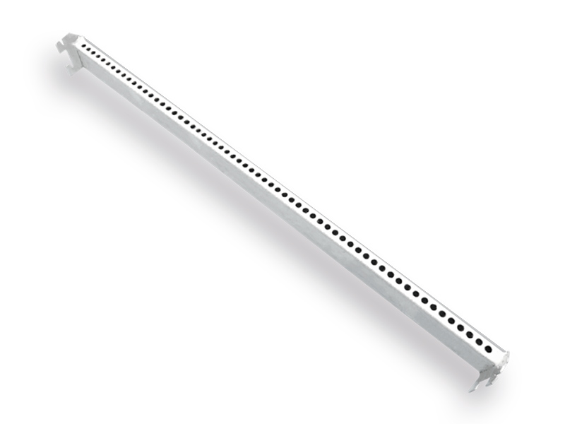 Carrying beam 100 cm white RAL 9001 Tegometall
