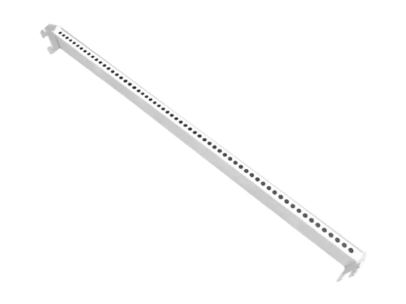 [1204000] Carrying beam 100 cm white RAL 9001 Tegometall