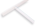 Perspex compartment divider front panel 100 x 7.5 cm
