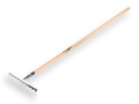 Garden rake Jimmy galvanised with 10 bent tines, with IKAPE handle 150 x 2.8 cm. FSC 100%