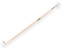 Schuffel rundes Modell verzinkt 16 cm, mit IKAPE Stiel 160 x 2,8 cm und flaschenförmiger Griff. FSC 100%