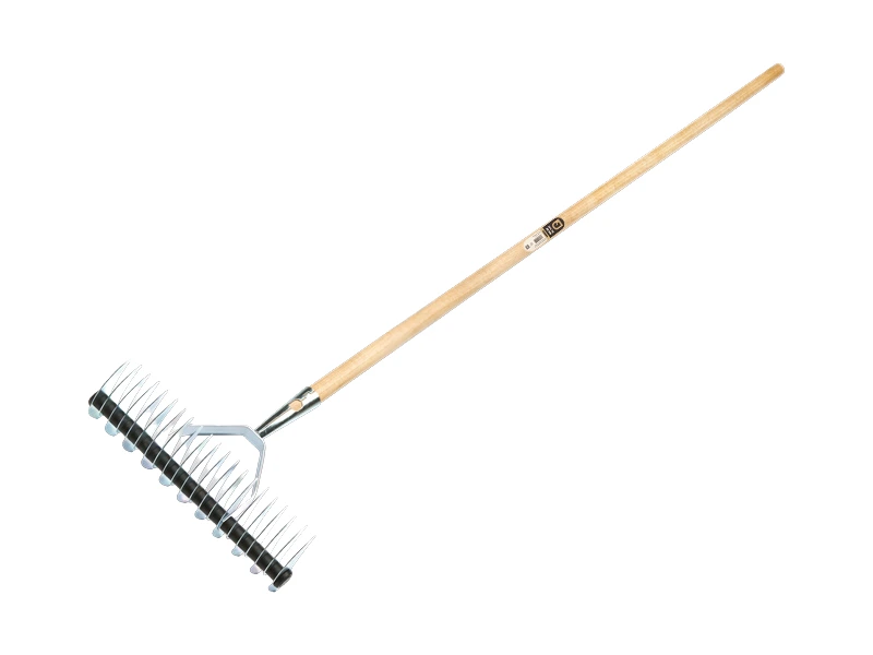 Scarifying Rake Jimmy Galvanised 11/21 tines 36 cm, with IKAPE handle 150 x 2.8 cm. FSC 100%