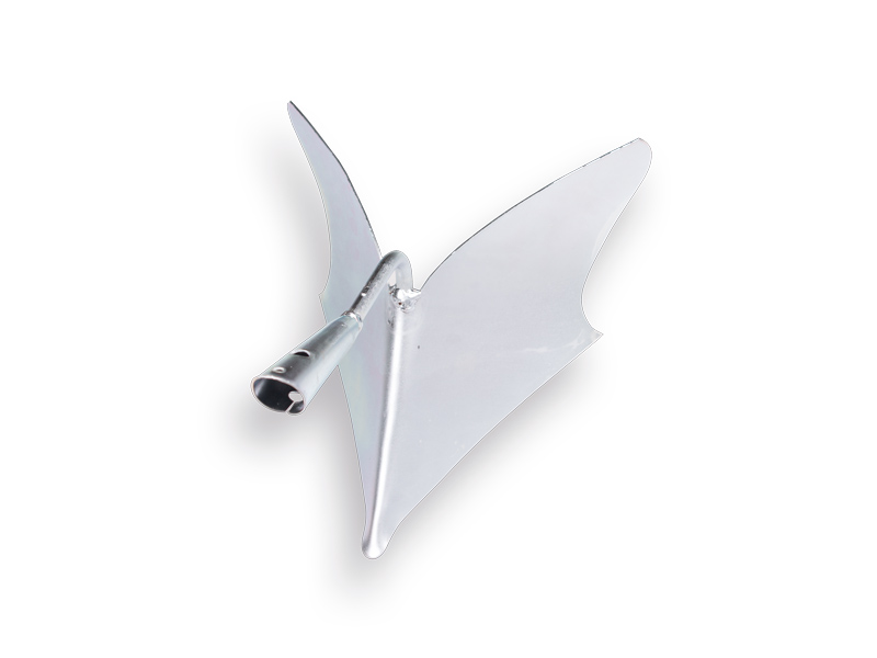 [1313350] Butteur galvanisé 25 cm, sans manche