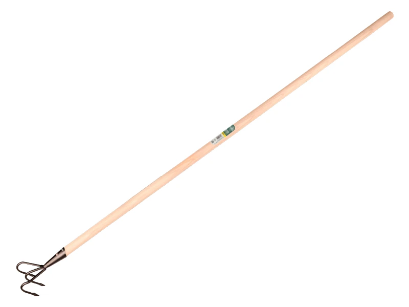[1314136] Hand cultivator - Cultivator ATLAS Profi 3-prong, with lance points and TAUARI handle 150 x 2.8 cm