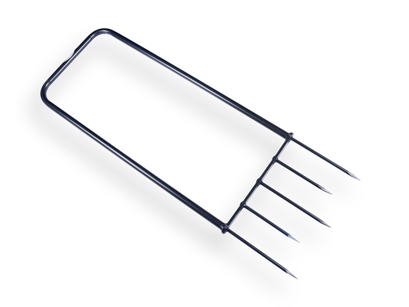 Aérateur de gazon - Aérateur DE WIT 35 cm, avec 5 pointes en acier