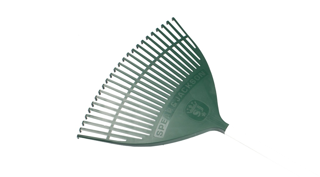Râteau à feuilles SPEAR & JACKSON 3884 WCR en plastique, 24 dents, 53 cm de large, sans manche