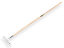 Jimmy 10-tine galvanised rose rake with IKAPE handle 150 x 2.4 cm. FSC 100%
