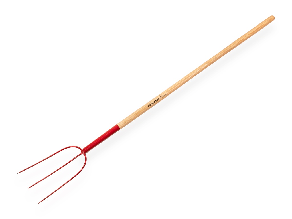 Pitchfork FISKARS CLASSIC 231, 3 tines with handle 135 cm