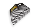 Kombi-Laubrechen JOST REGA Nylon schwarz, 26 Zinken, 60 cm breit, ohne Stiel
