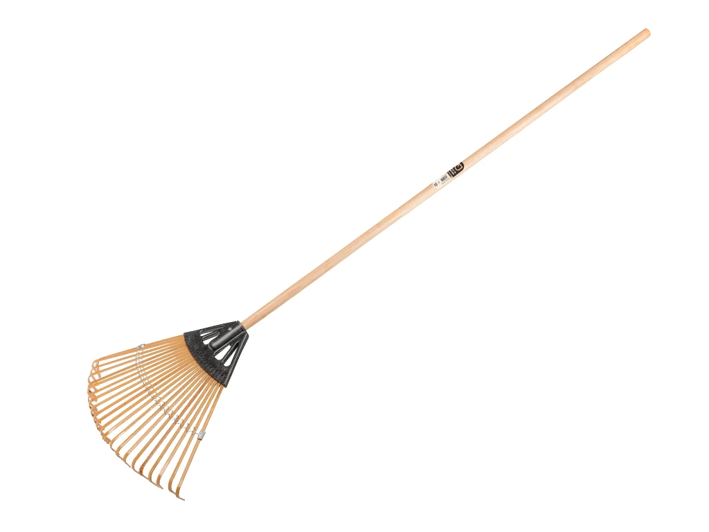 Bladhark Jimmy bamboe 22 tands, met steel 120 x 2,4 cm