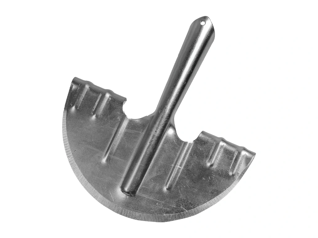 [1319050] Jimmy galvanised edging knife, with steps, without handle