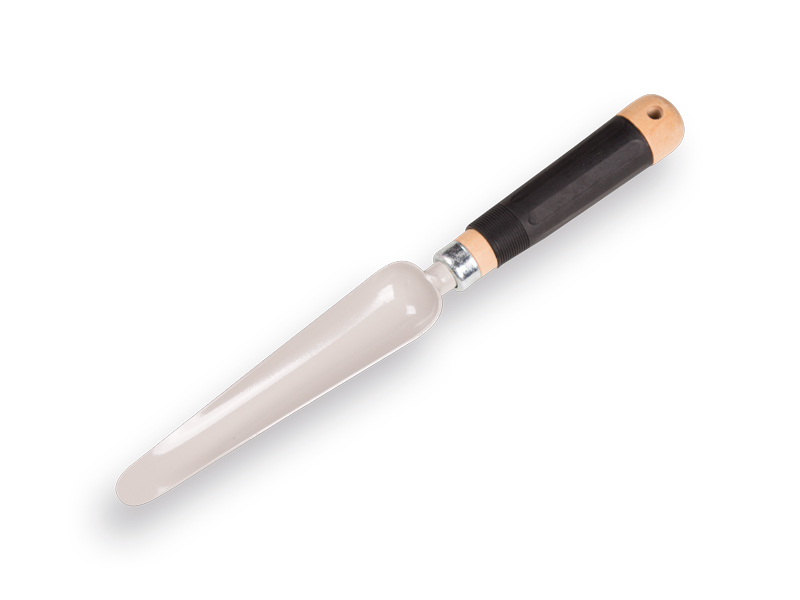Weeding tool Jimmy with wooden handle and rubber grip