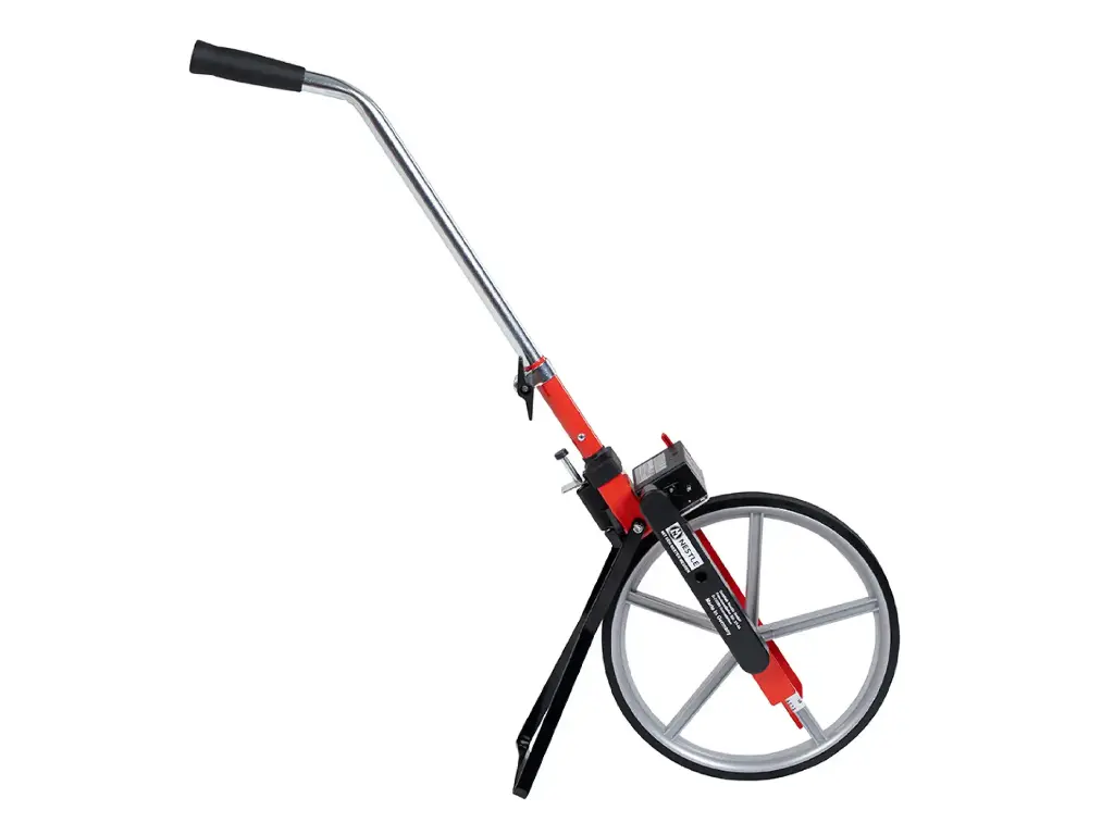 [1352100] Measuring Wheel NESTLE Folding Measuring Wheel, with spoke wheel and stand